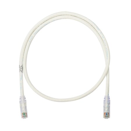 PANDUIT Cat6A Patch Cord, Cm/Lszh, Off White (10 Pack), 10PK NK6APC10